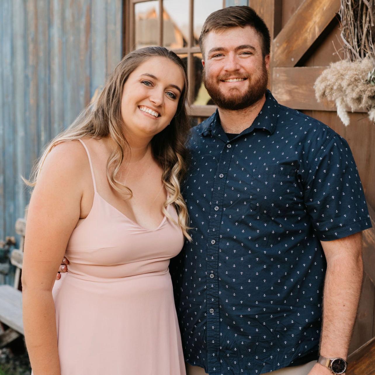 Us at Alyssa's friend Sammi's wedding in 2023!