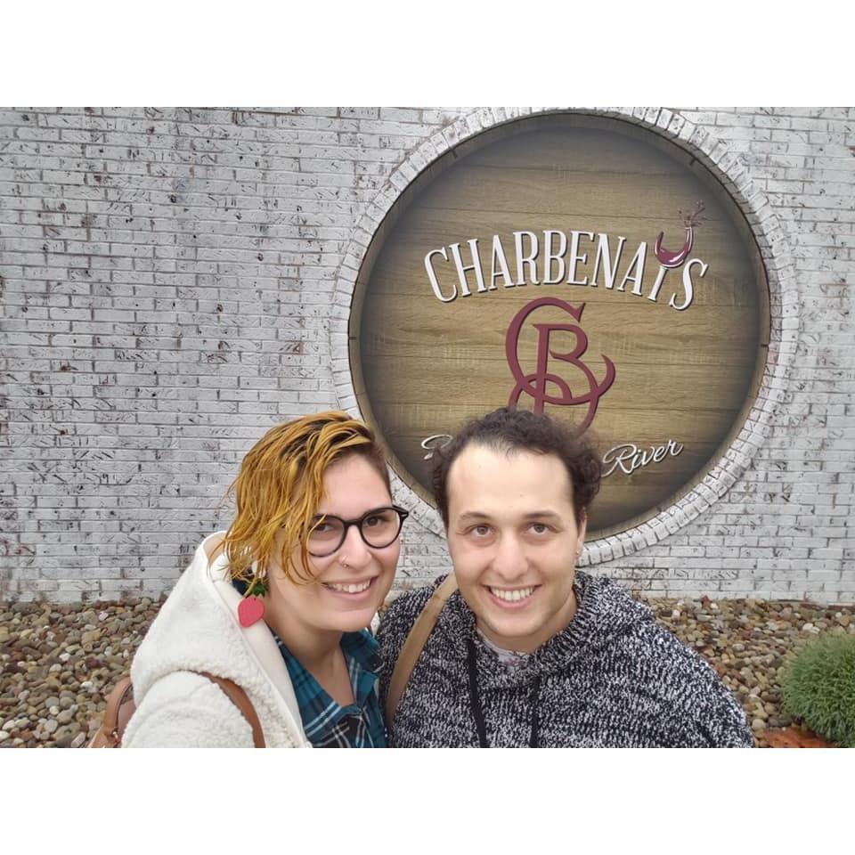 Hanging out in Levittsburg. Wine not?