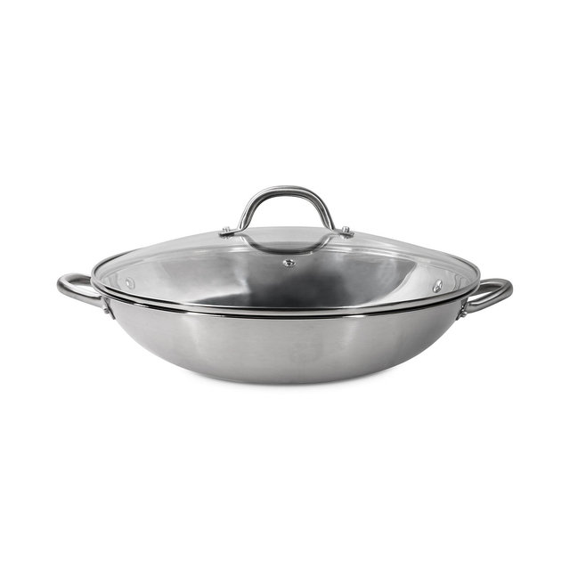 Sedona Stainless Steel 6.5-Qt. Multipurpose Pan with Glass Lid
