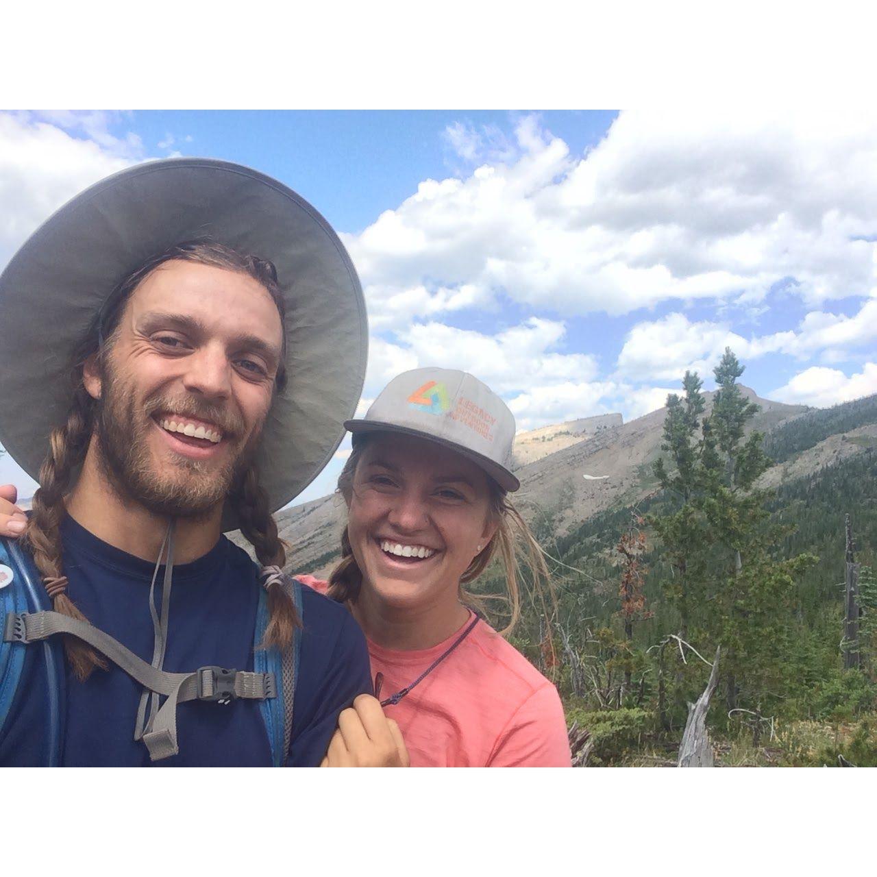 Backpacking in Montana