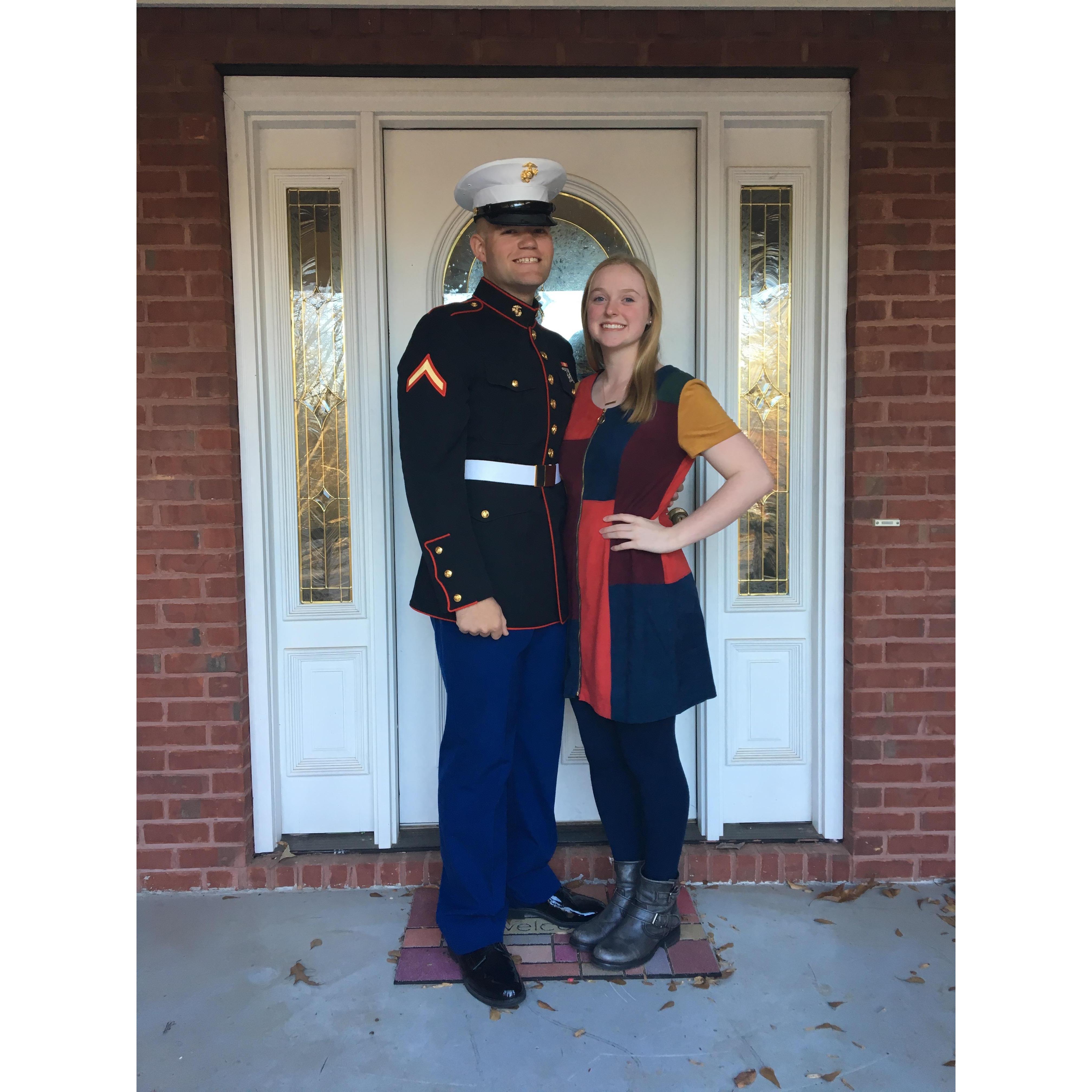 Clayton's first leave in 2017