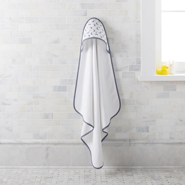 Baby Blue Moon Hooded Towel