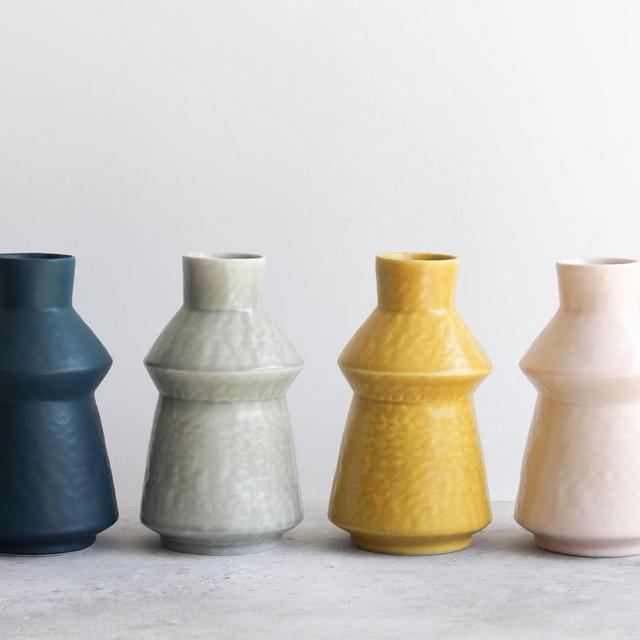 Ebb & Flow Vase Series 3 in Deep Ocean