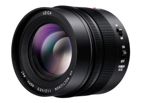 PANASONIC LUMIX G LEICA DG NOCTICRON LENS, 42.5MM, F1.2 ASPH., PROFESSIONAL MIRRORLESS MICRO FOUR THIRDS, POWER OPTICAL I.S., H-NS043 (USA BLACK)