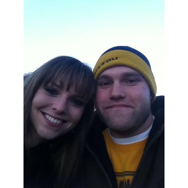 Brooke's FIRST MIZZOU football game!