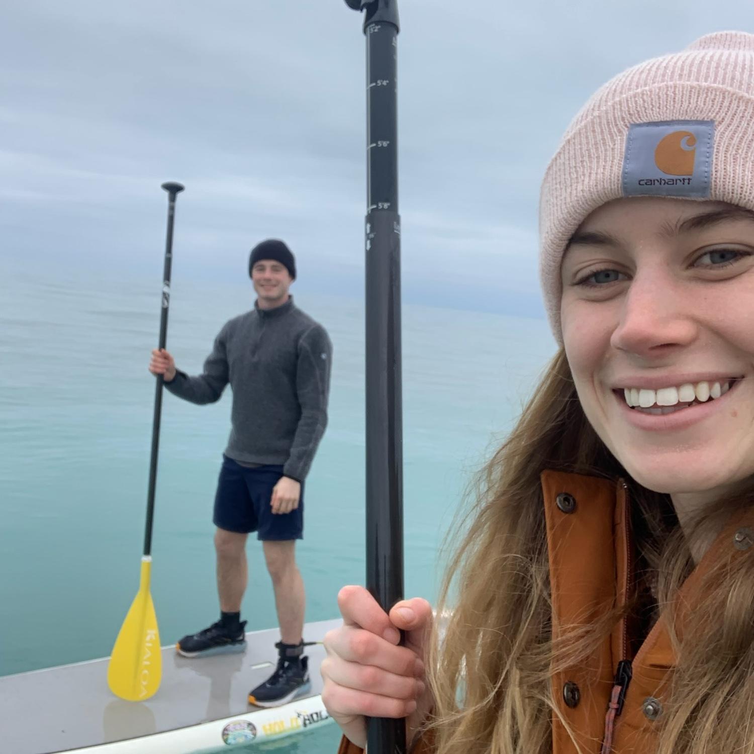 January on Lake Michigan