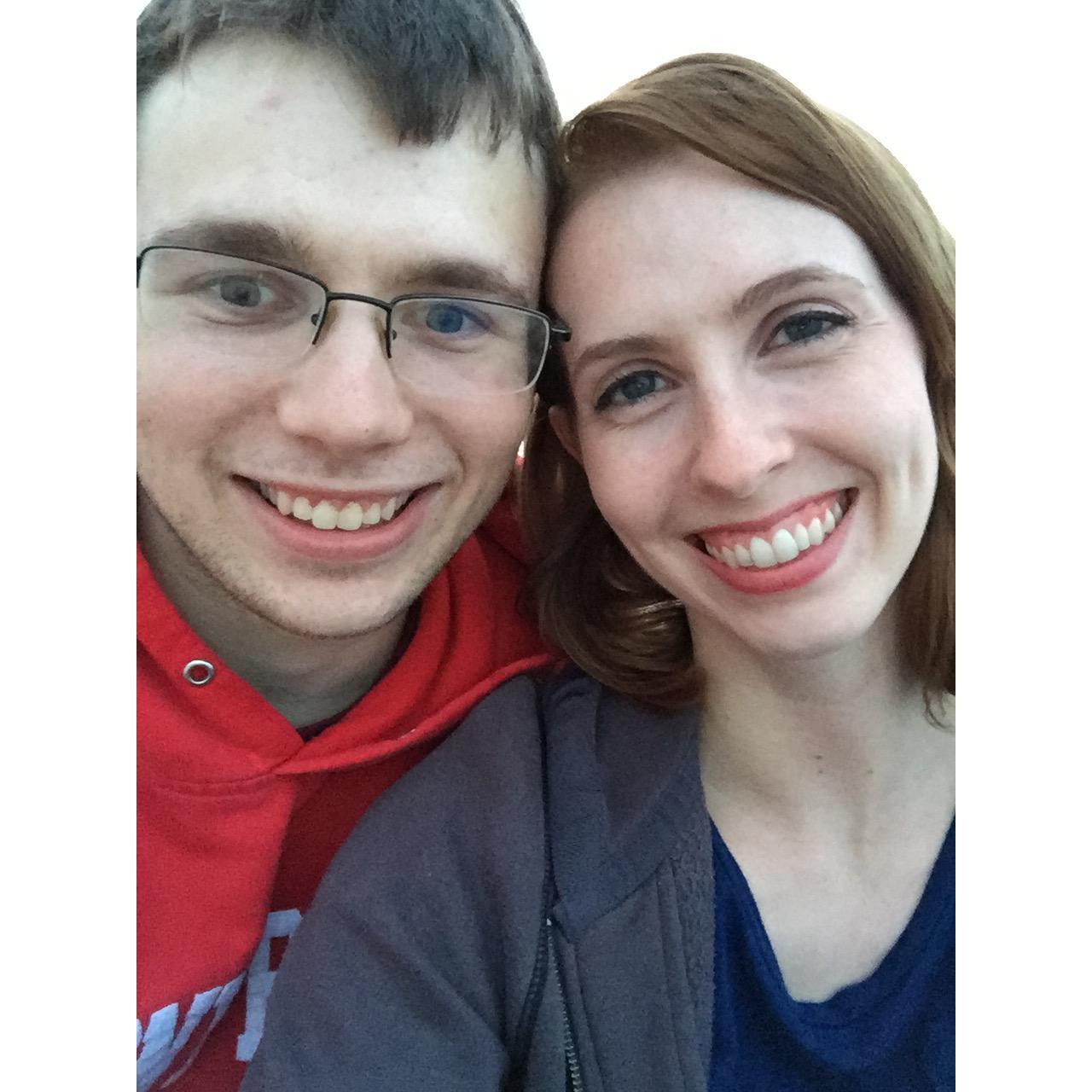 4th of July, 2015, right after they moved into their first apartment
