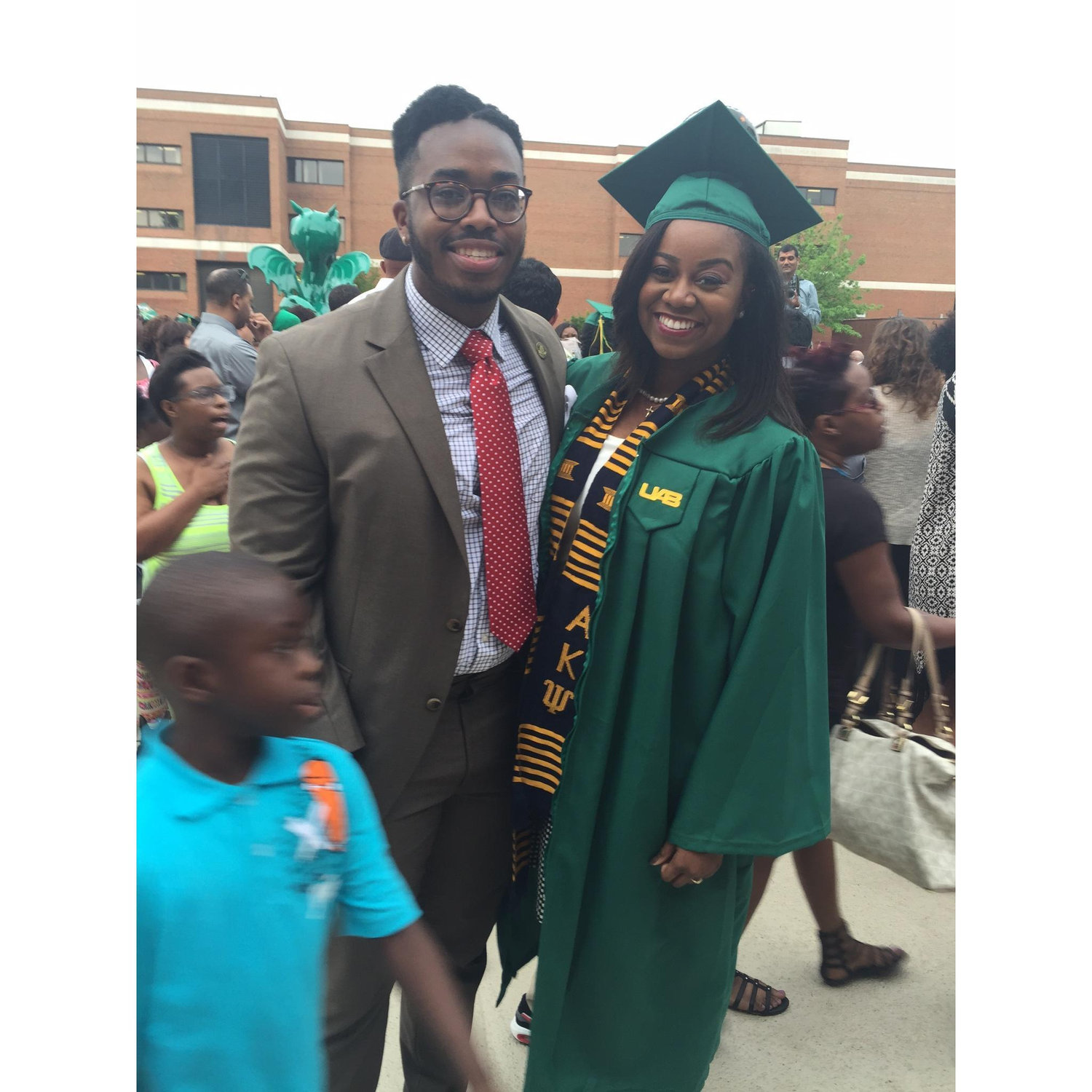 Sarolyn's graduation Spring 2015