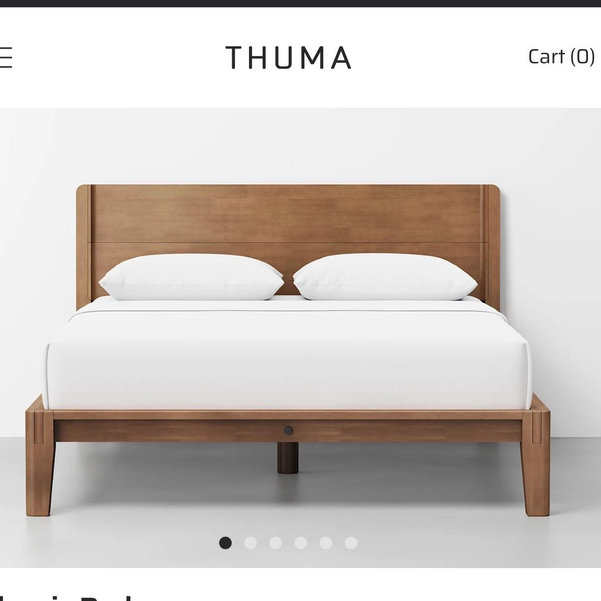 Classic Bed + Headboard
