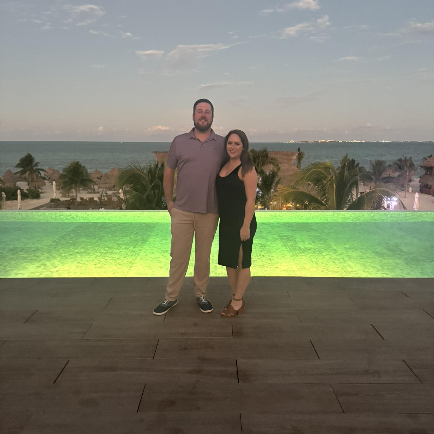 Our first night in Mexico!!