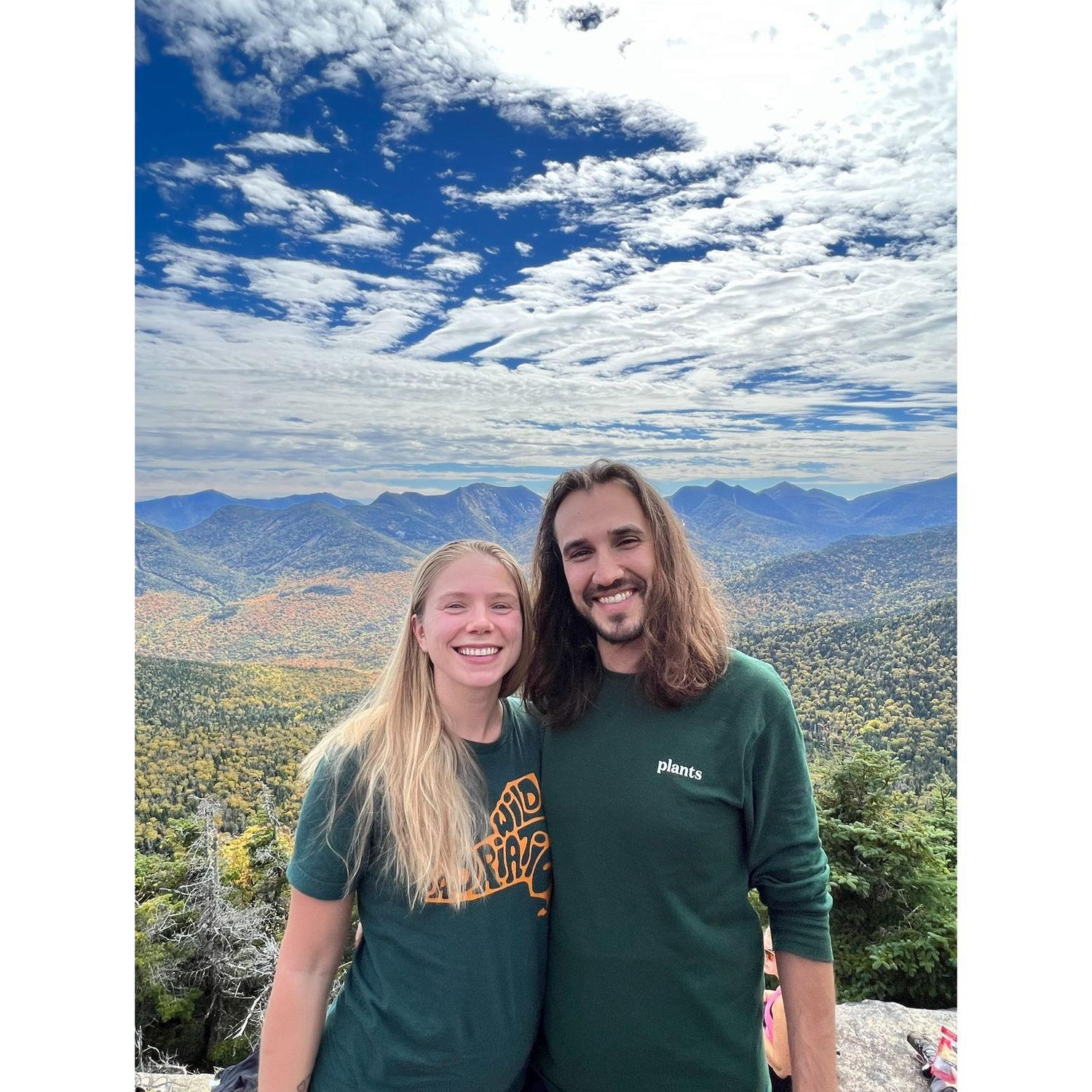 Later in the year we climbed one of the Adirondack 46ers (Big Slide)