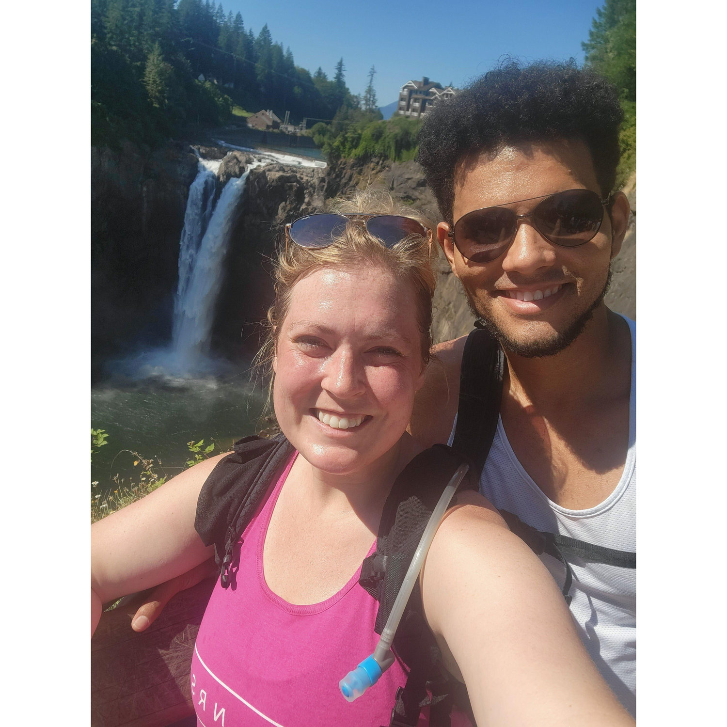 When Angel came to visit in Seattle!