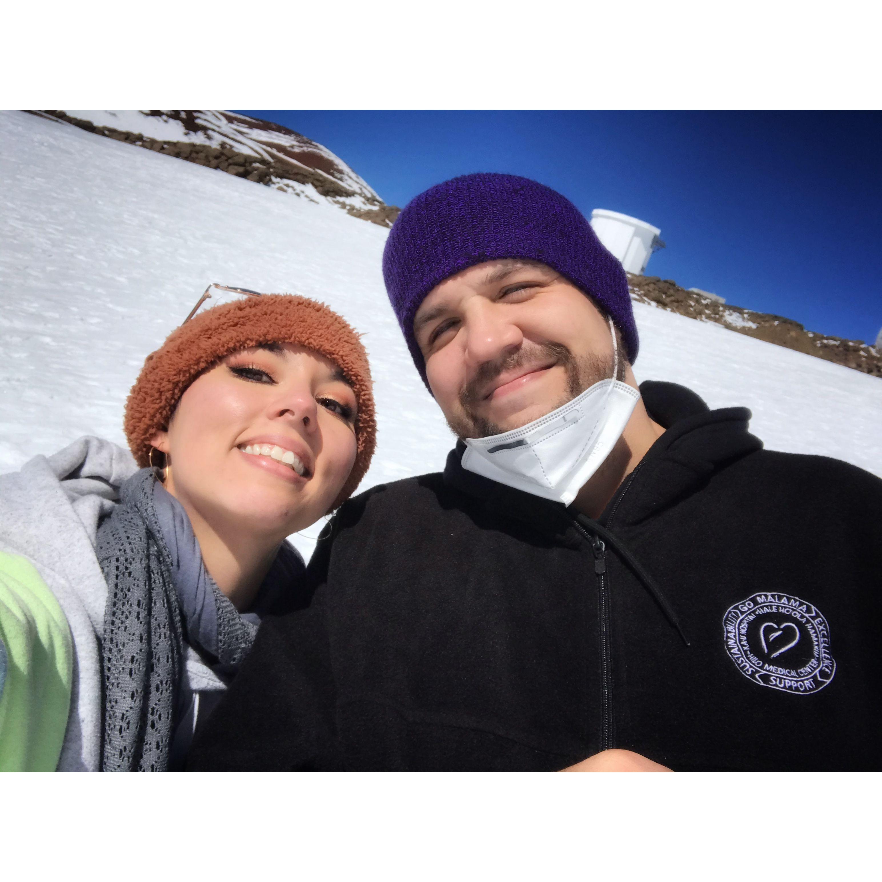 February 2021, Mauna Kea
