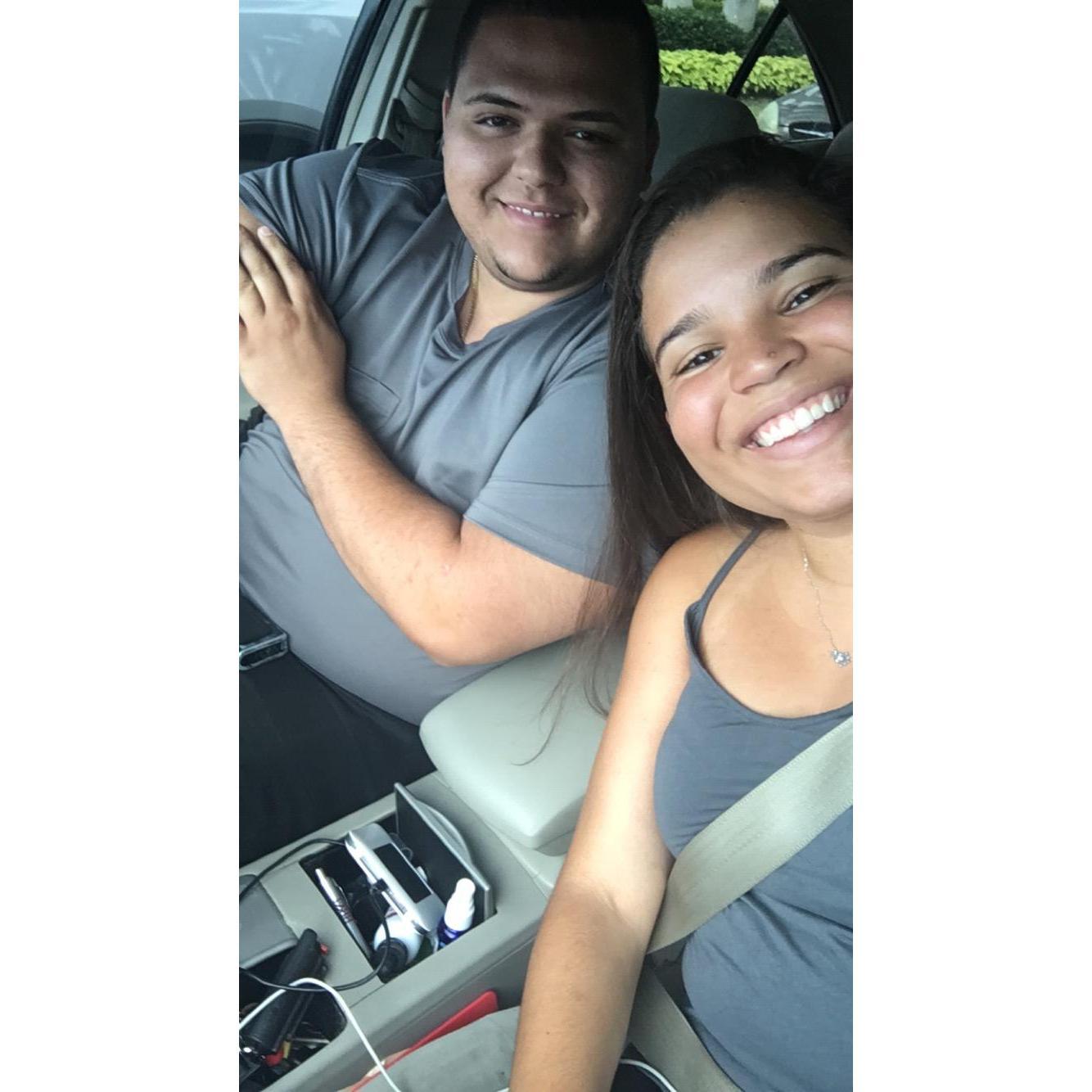 We love taking drives together anywhere and everywhere! Priceless moments!