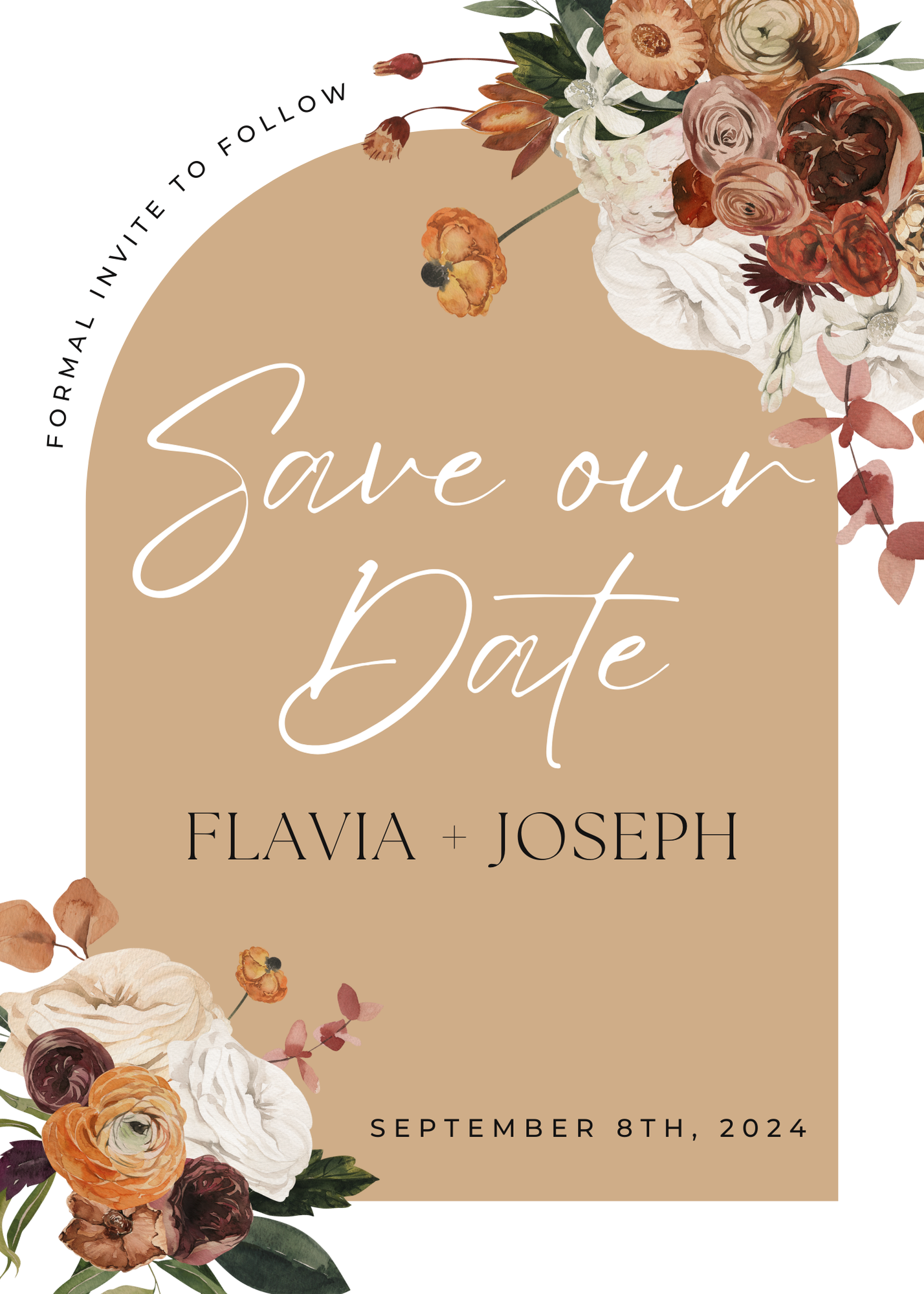 The Wedding Website of Joseph Sadar and Flavia Almonte