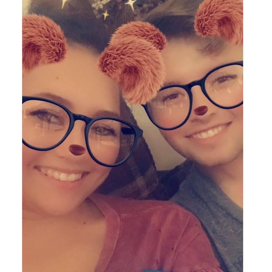 The first picture we ever took as a couple!