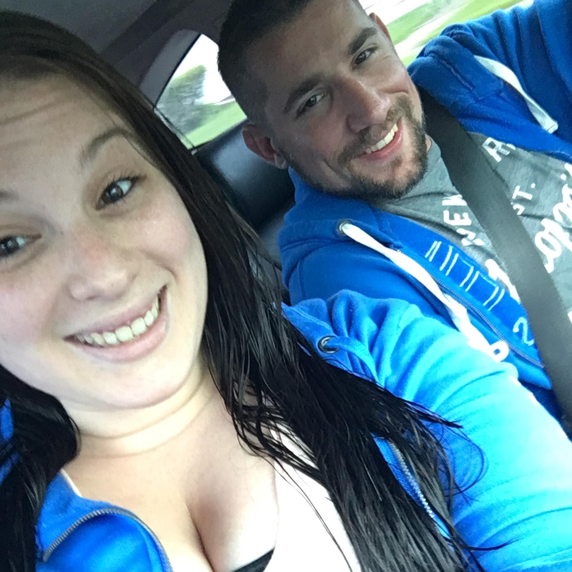 We love driving around together