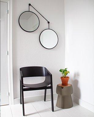 Mirror set TWINS - black