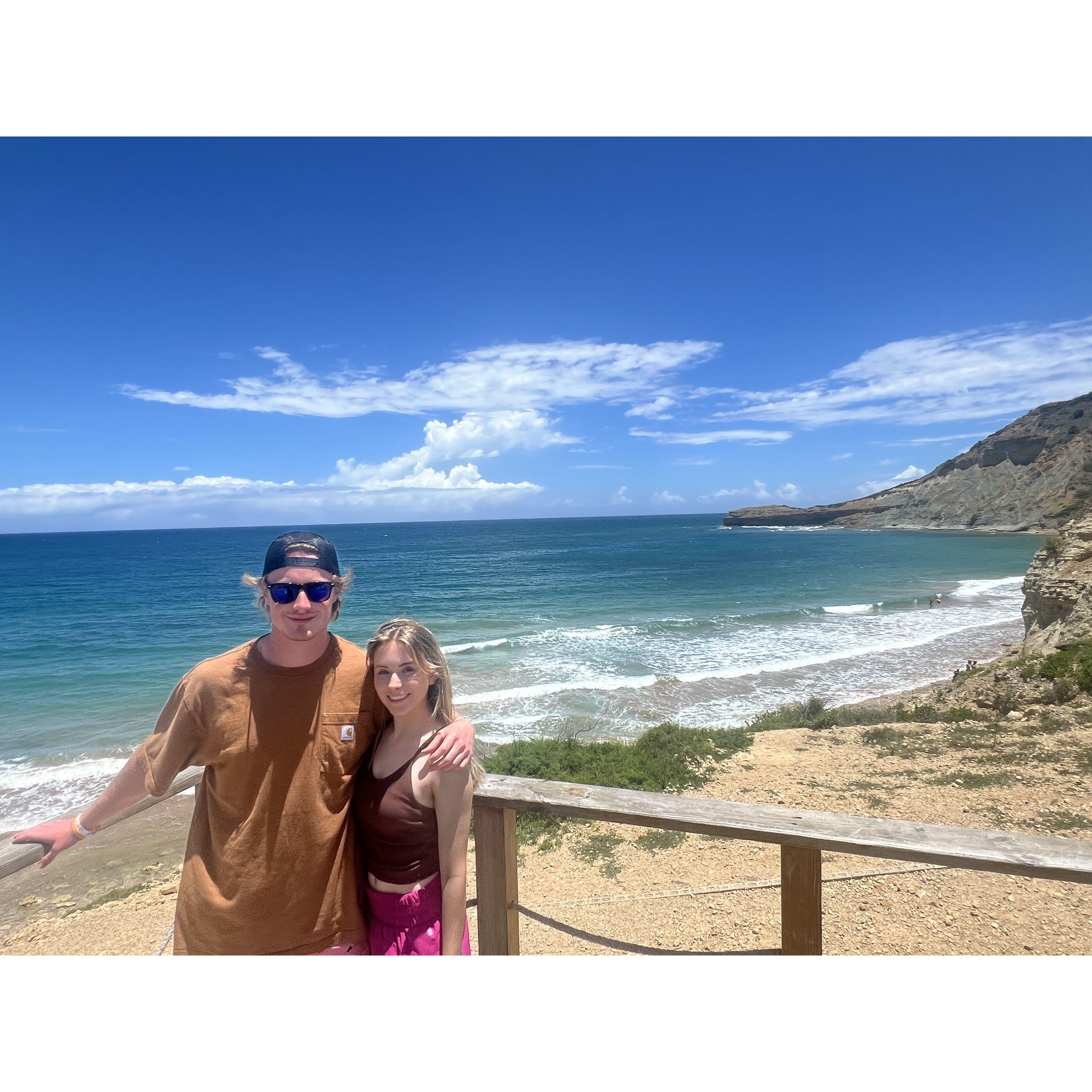 Beach day in Haiti during our chiropractic mission trip!