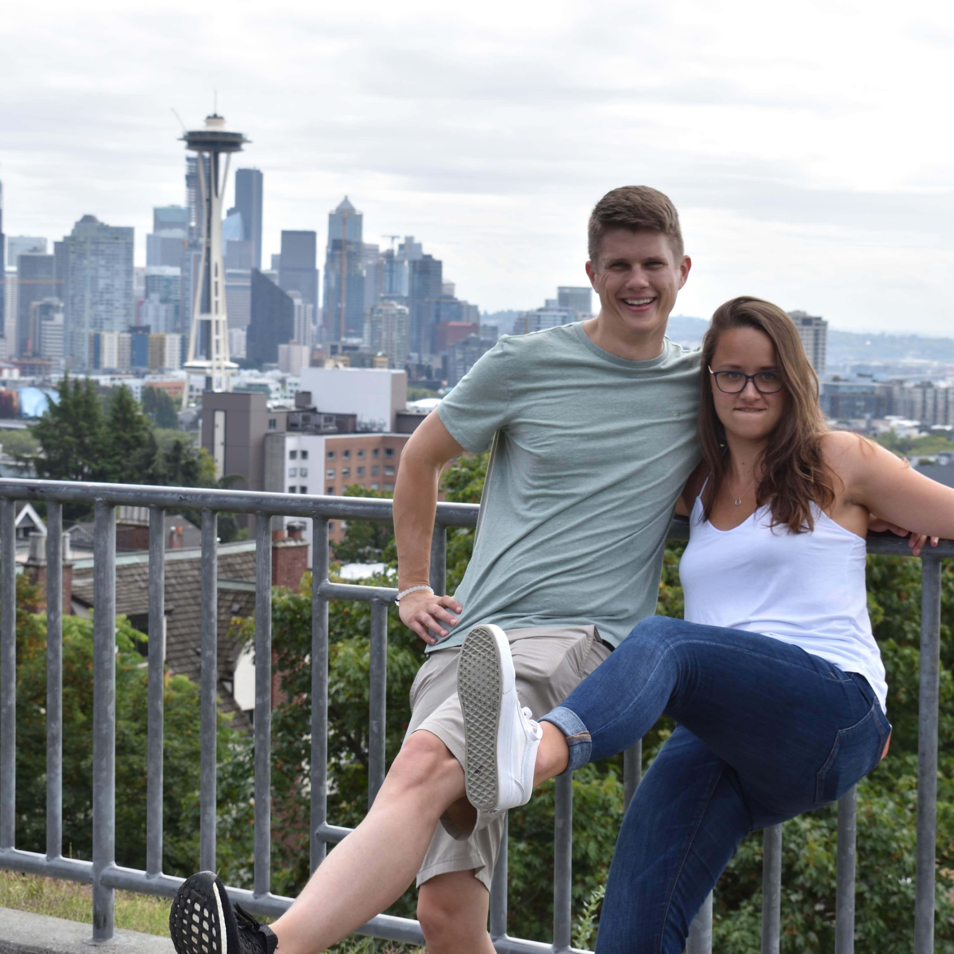 Visiting Taylor and Sam in Seattle