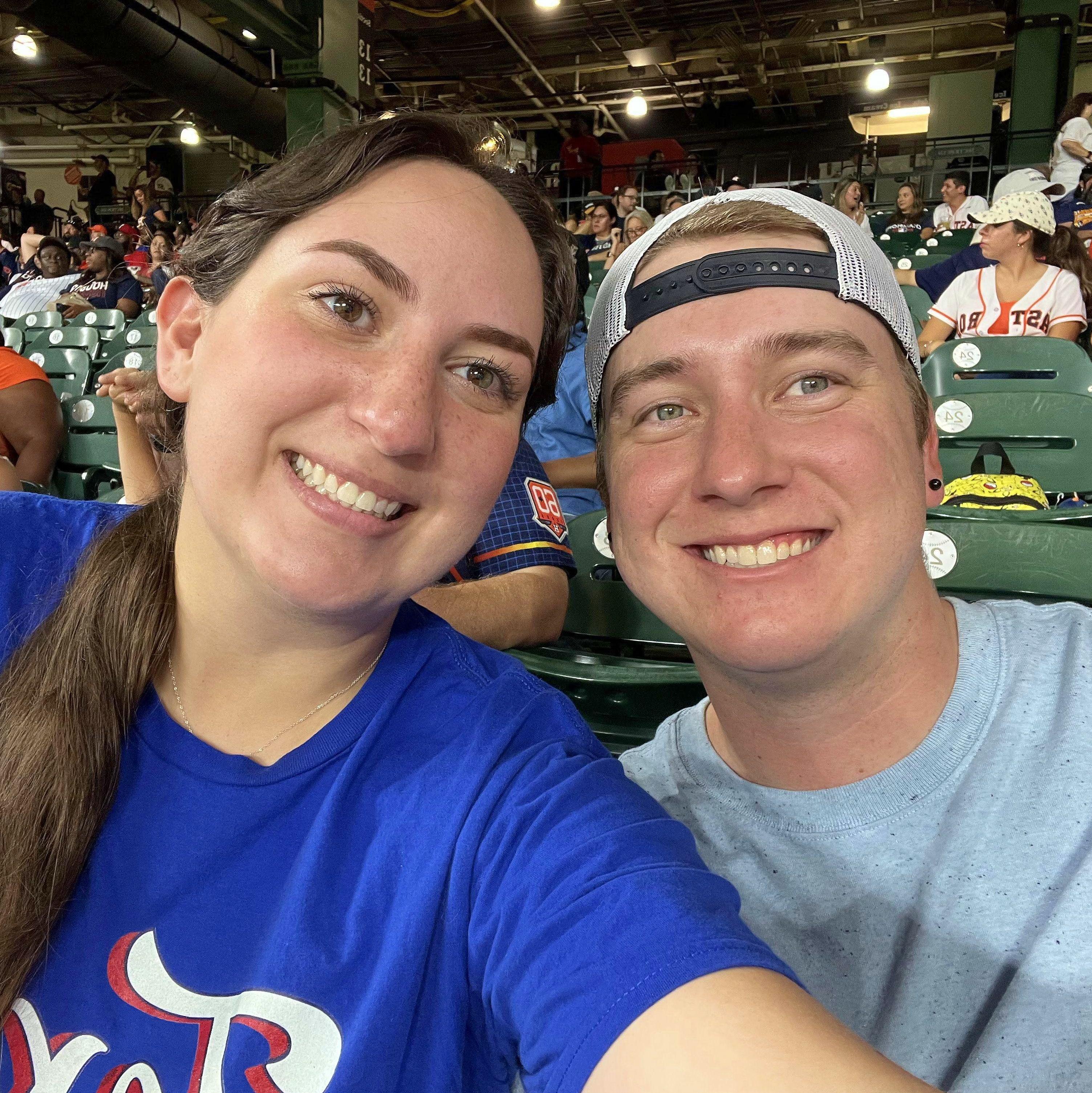 Attended another one of many Astros vs. Rangers at Minute Maid Stadium in Houston, Texas on July 26, 2023. Go Rangers!