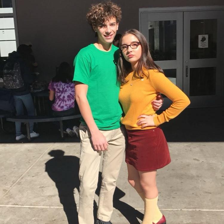 Shaggy & Velma for school spirit week!