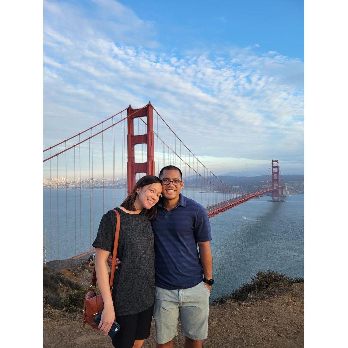 2022: First road trip together from San Diego to San Francisco