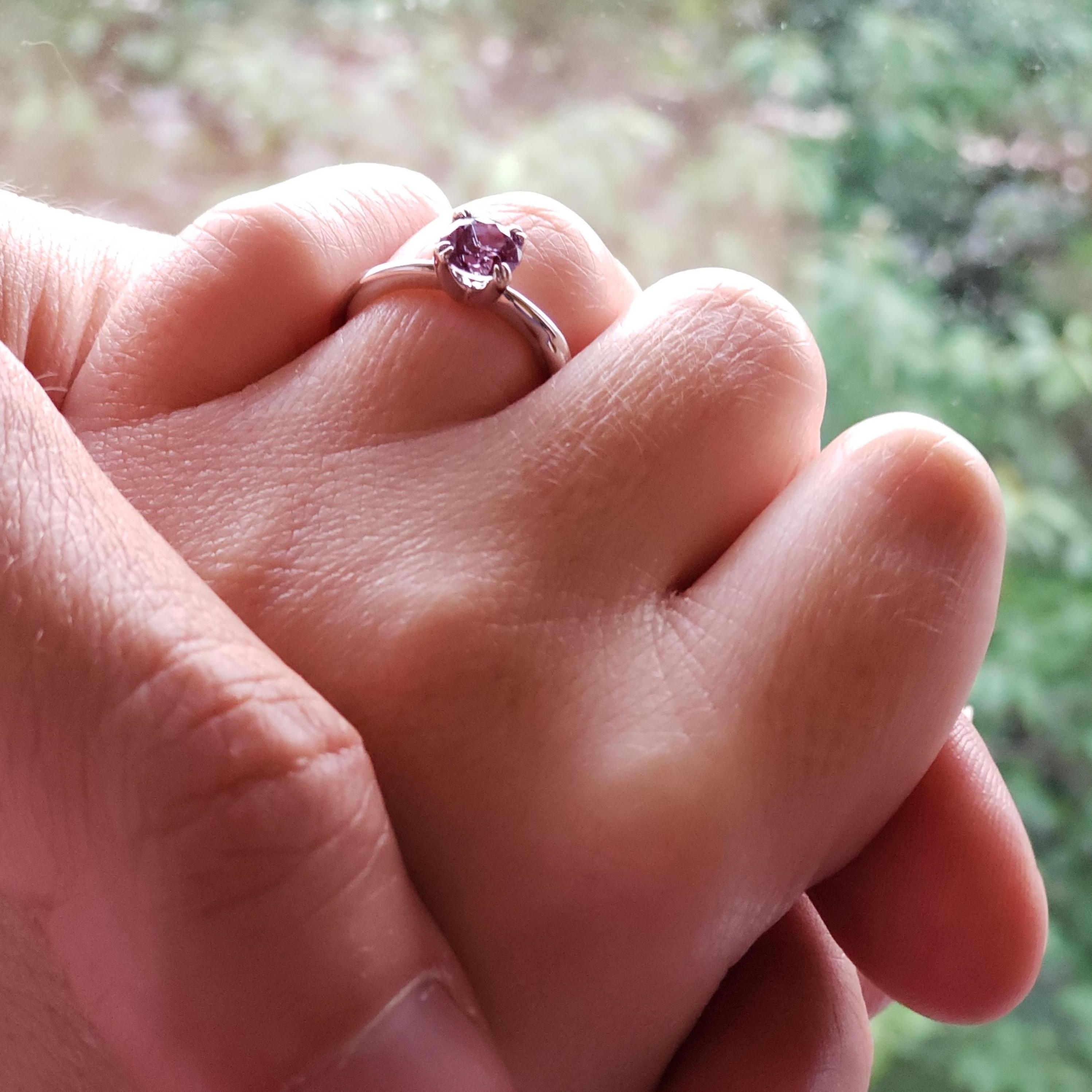 The engagement ring