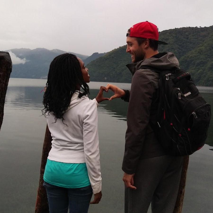 5:20 AM we walked down to lake Atitlan in San Lucas, to catch the Guatemala sunrise & have quiet time with God....