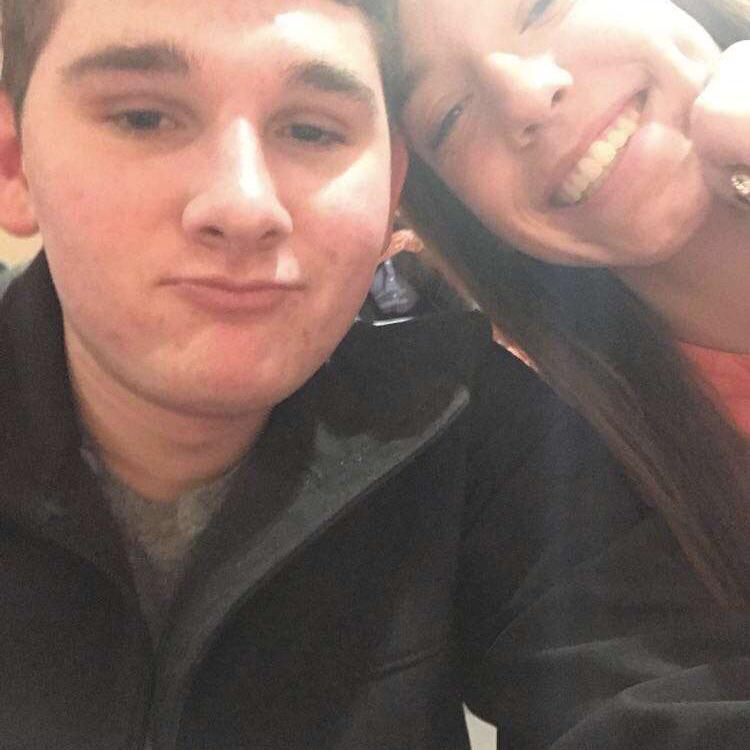 The very first picture we took together, 
Jan. 2018!