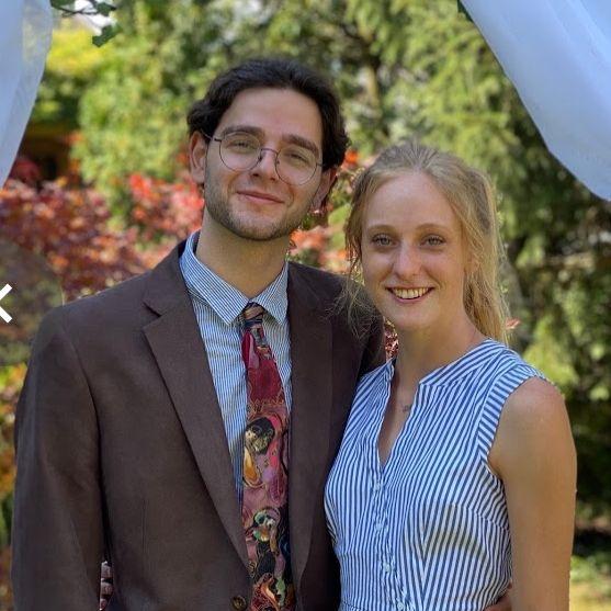 Nicky's brother's wedding in 2020