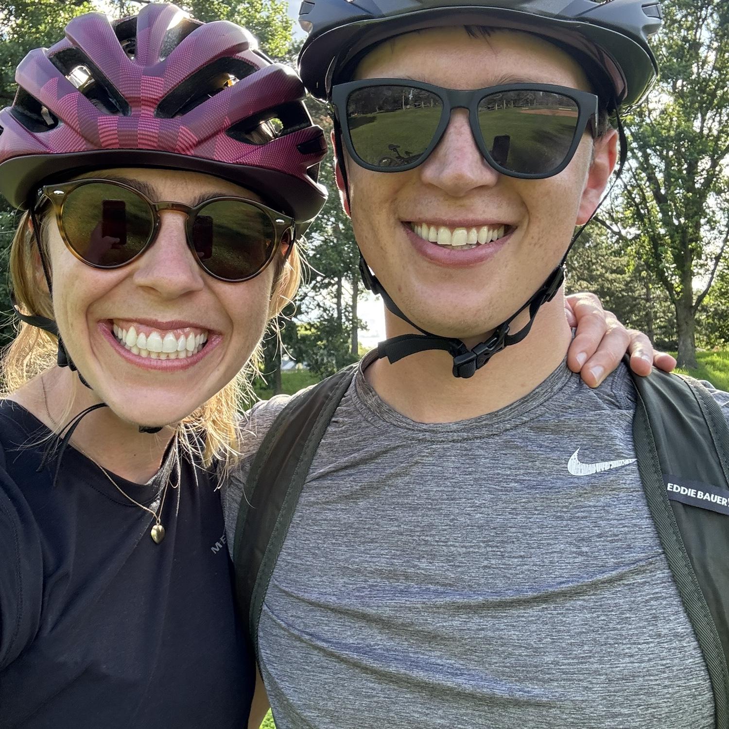 Bike ride in the Cities.