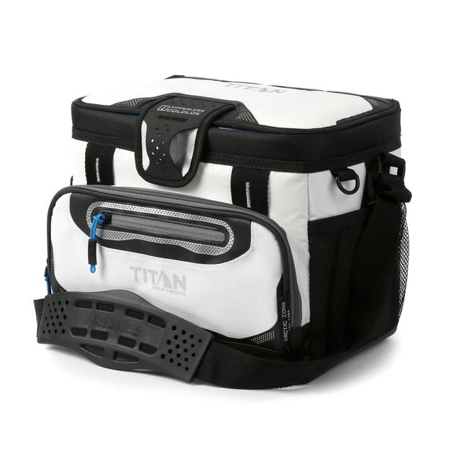 Arctic Zone Titan Deep Freeze Zipperless Hardbody 12 Can Cooler - White