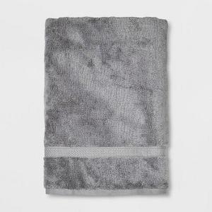 Perfeclty Soft Solid Bath Sheet Jet Gray - Opalhouse™