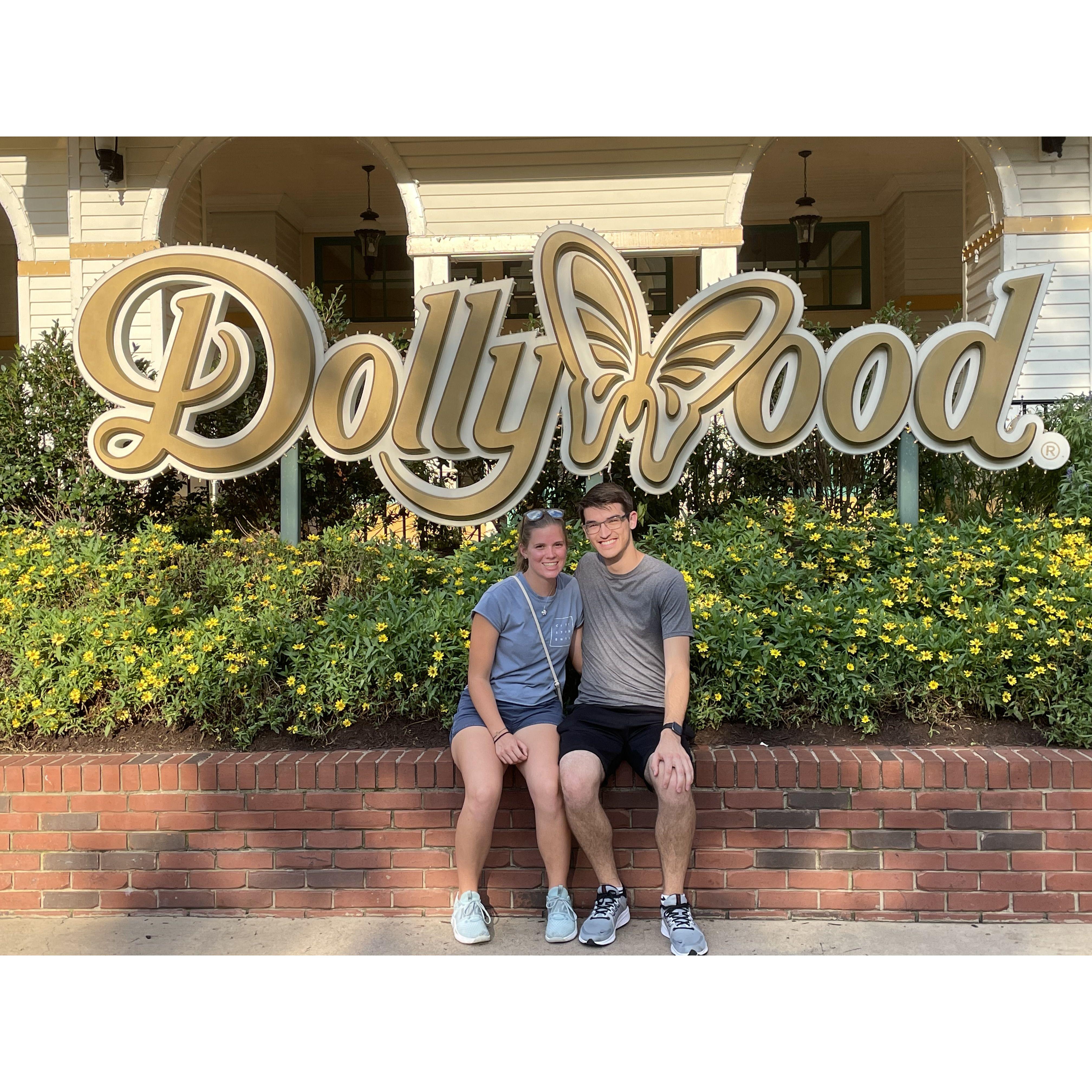 Jacob's first time at Dollywood!
