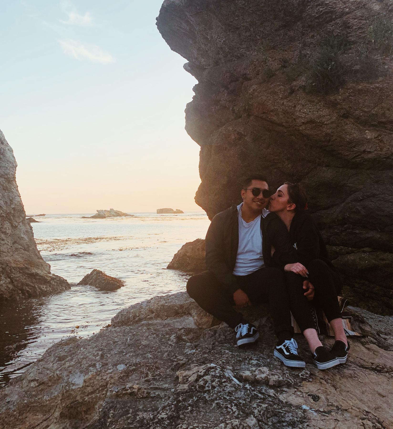 Our first official trip together as a couple was to visit San Luis Obispo with Jordan. Such a beautiful place to watch a sunset!