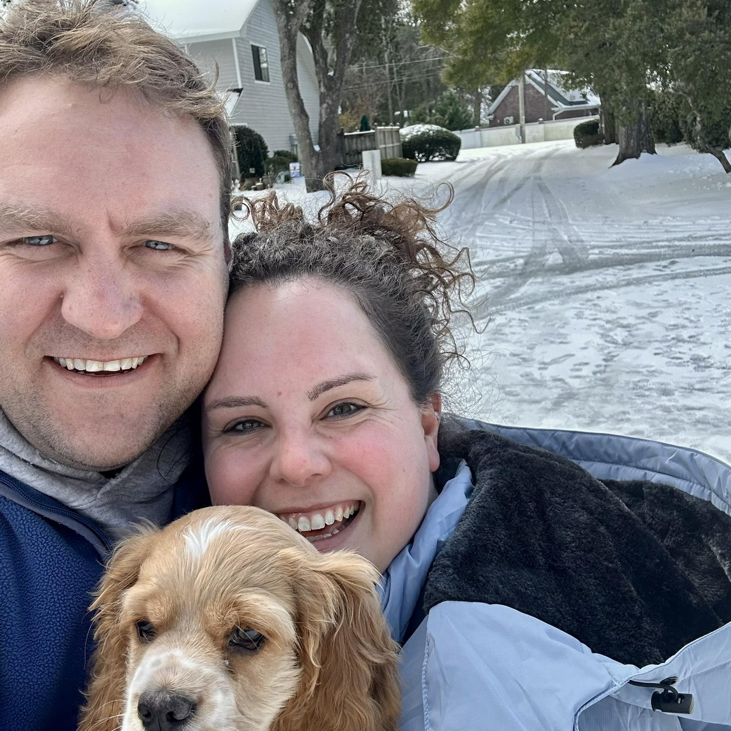 Snow in Wilmington, January 2025