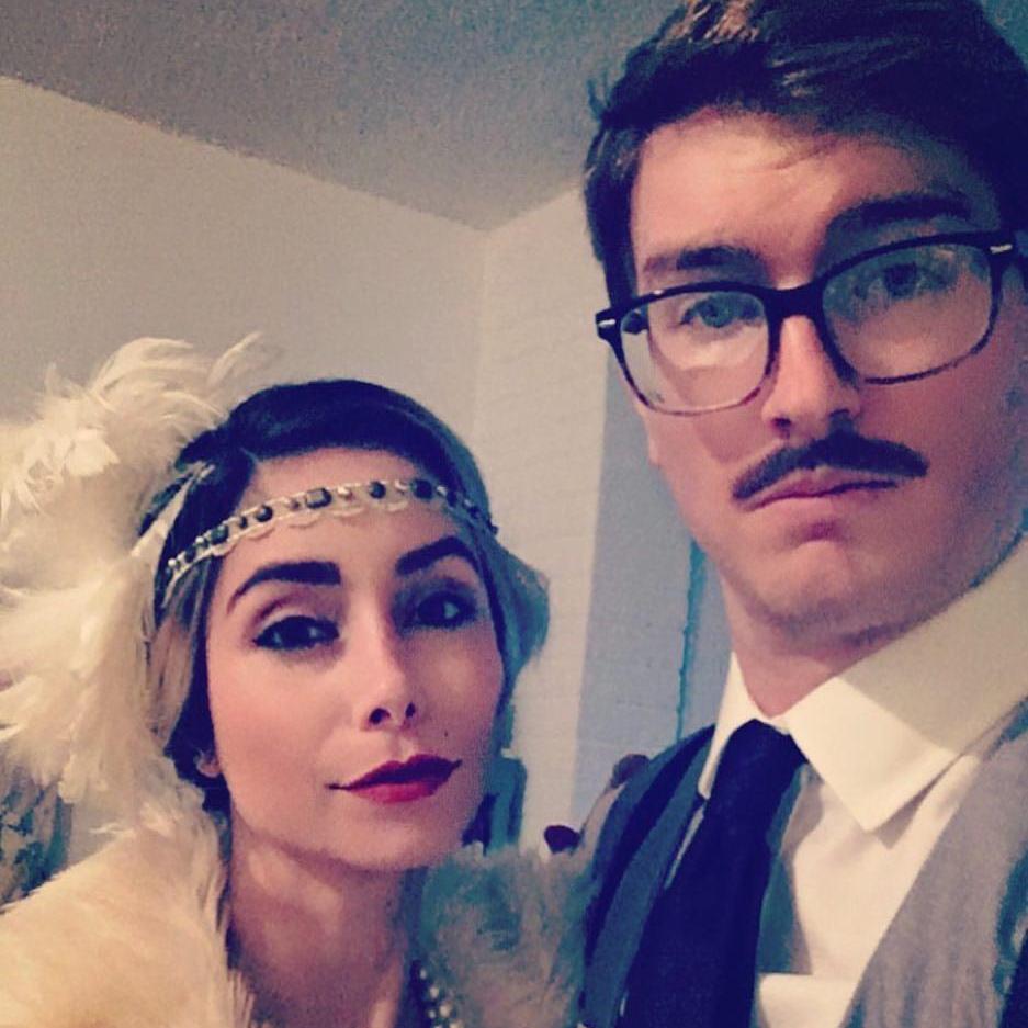 Attending one of many Gatsby parties
