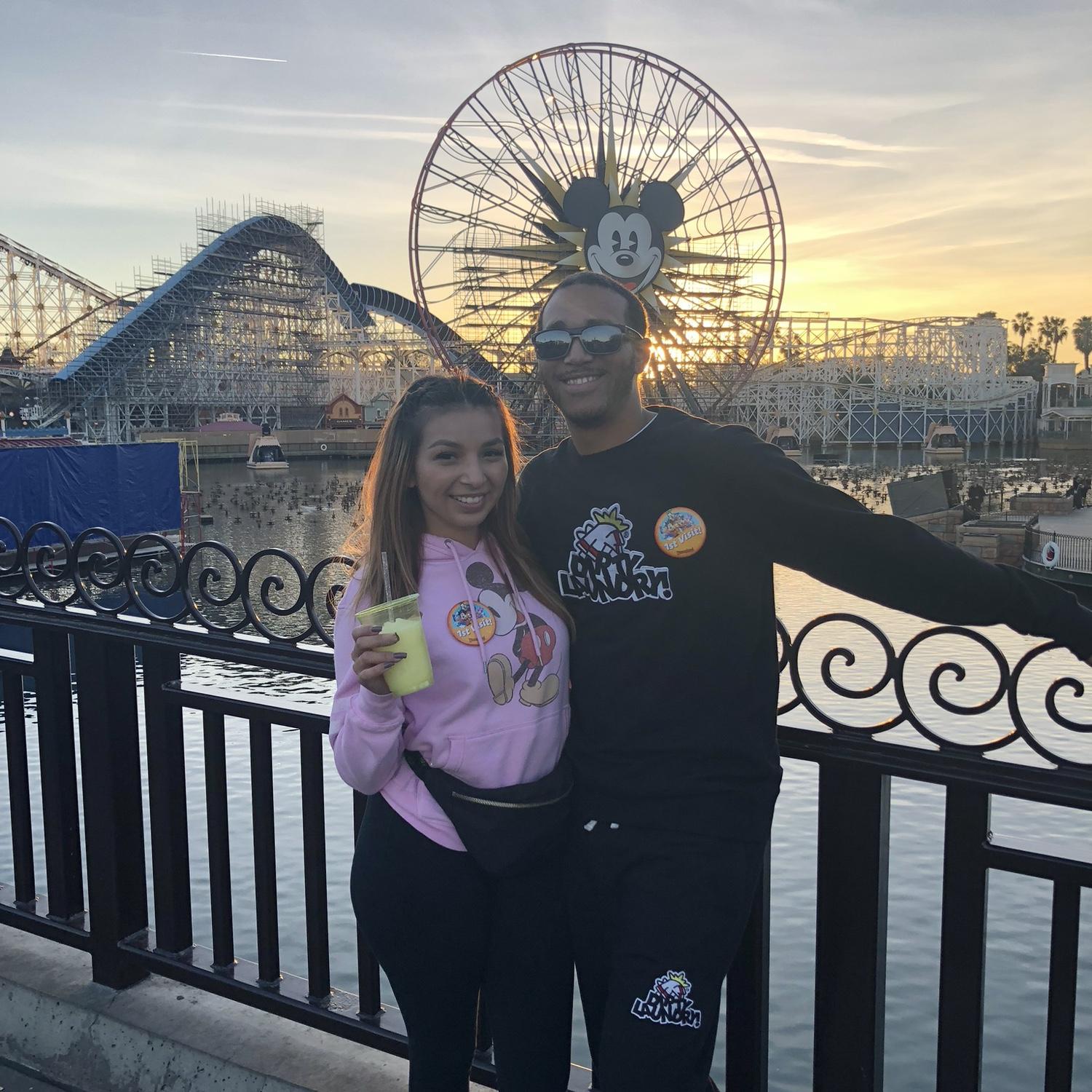 Chris and Favy met at California State University Northridge. They began dating in 2015.