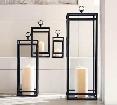 Maxwell Handcrafted Lantern - Black (Mini)