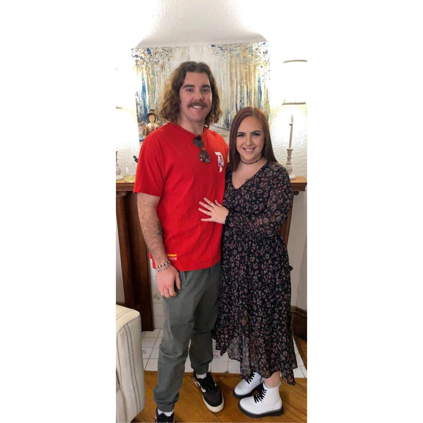 First Thanksgiving together.