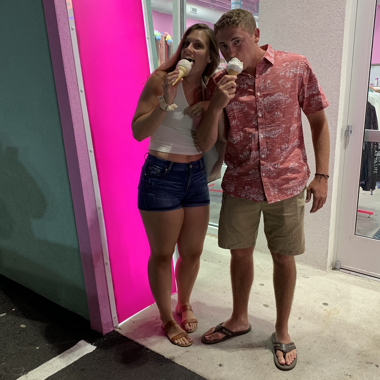 I scream, you scream, we all scream for ice cream.