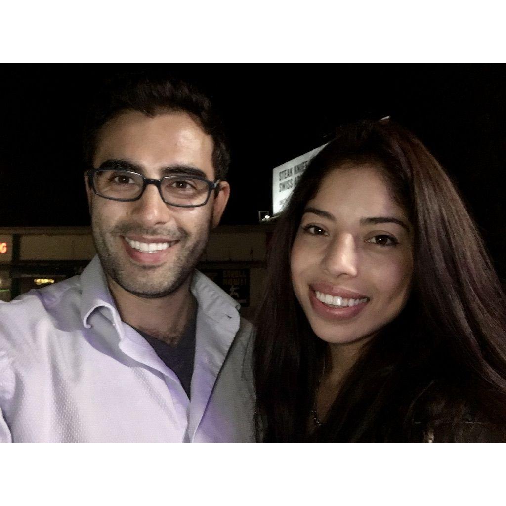 Our first date