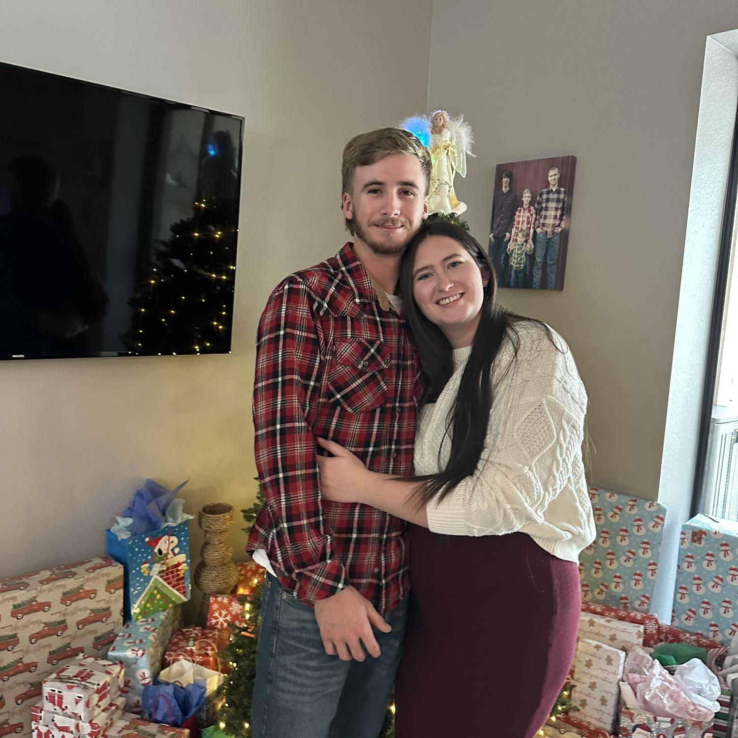 Our first of many Christmas’s together