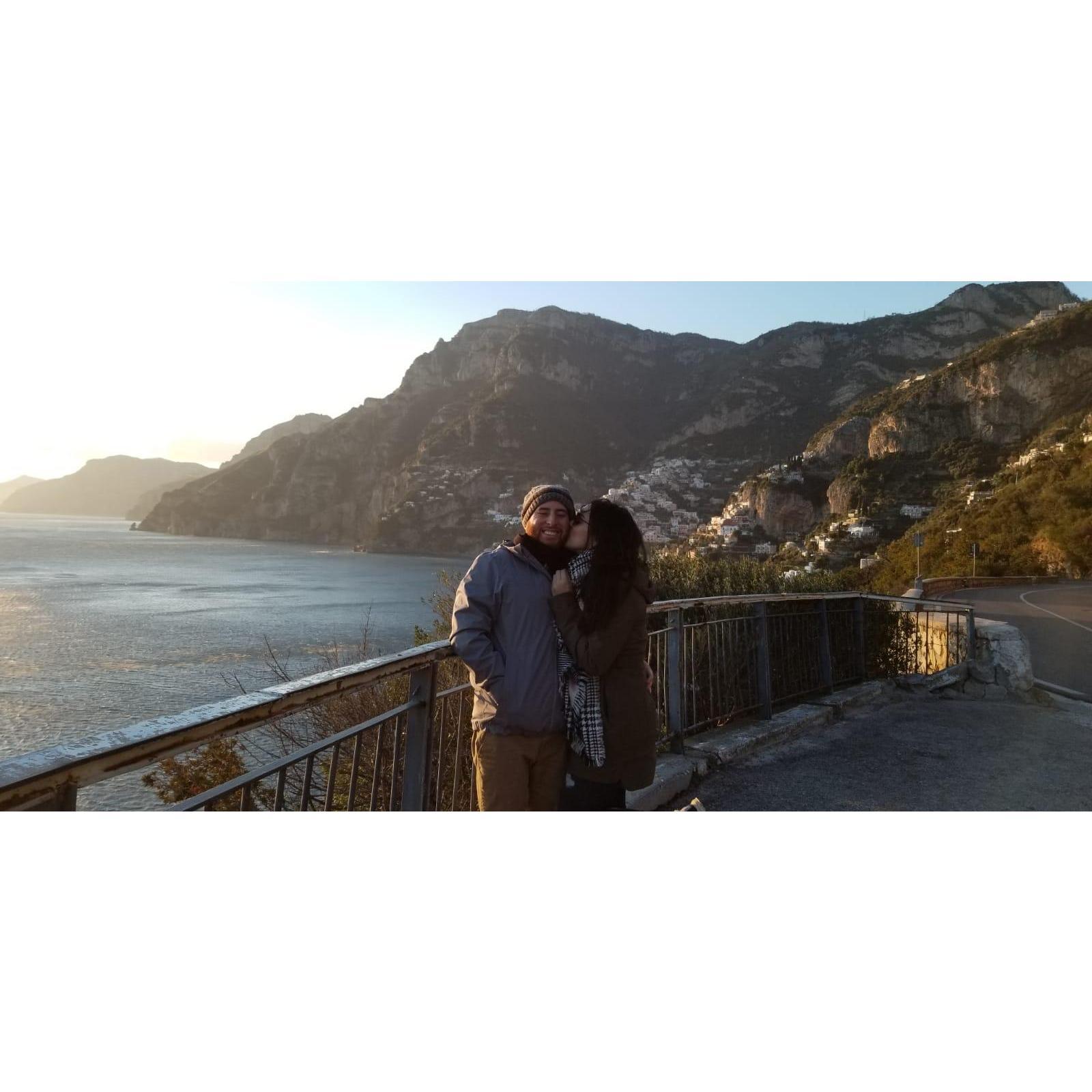 Almafi Coast in Italy