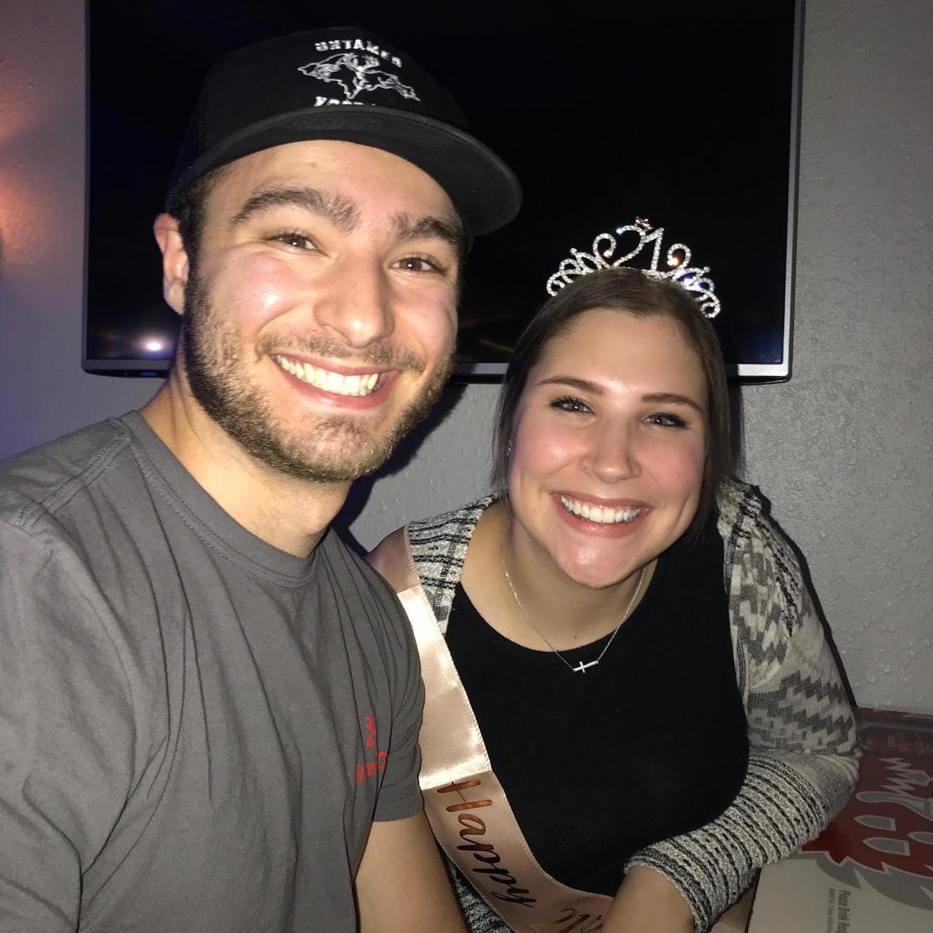 Celebrated Heather's 21st birthday during COVID