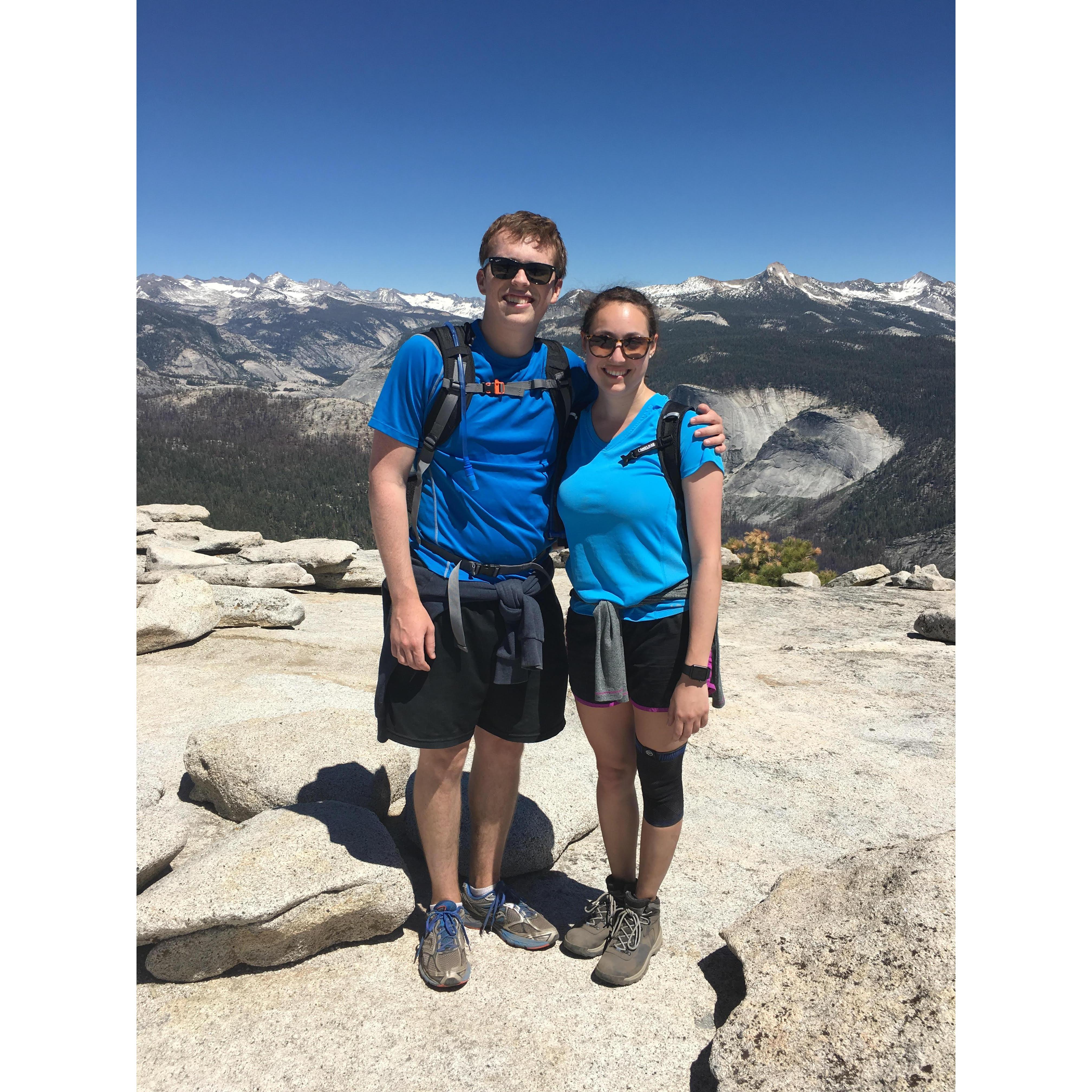 After we made it to the top of Yosemite's Half Dome in June 2016