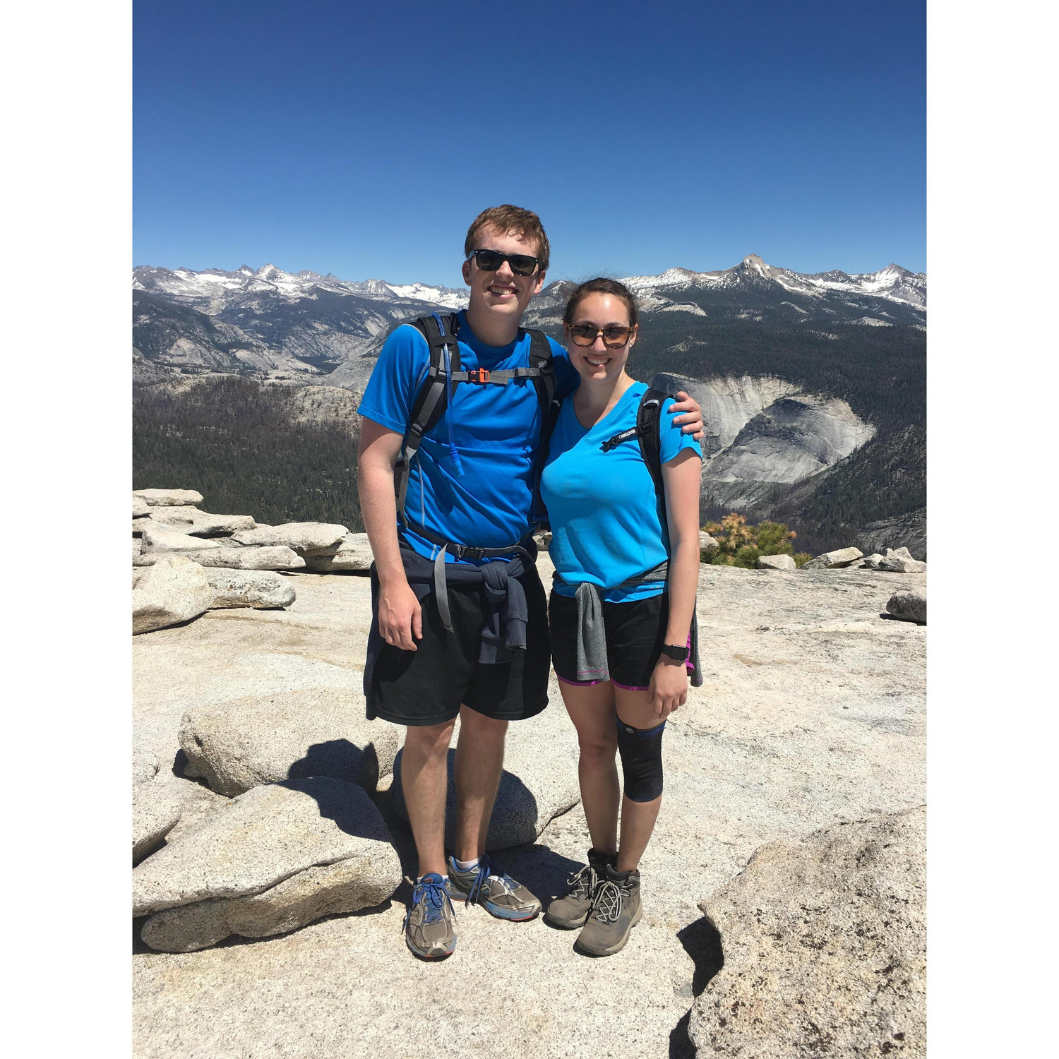 After we made it to the top of Yosemite's Half Dome in June 2016