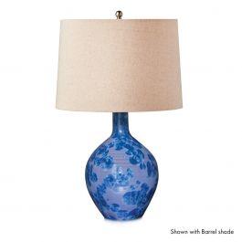 Warren Pottery Lamp, Small — Crystalline Cobalt