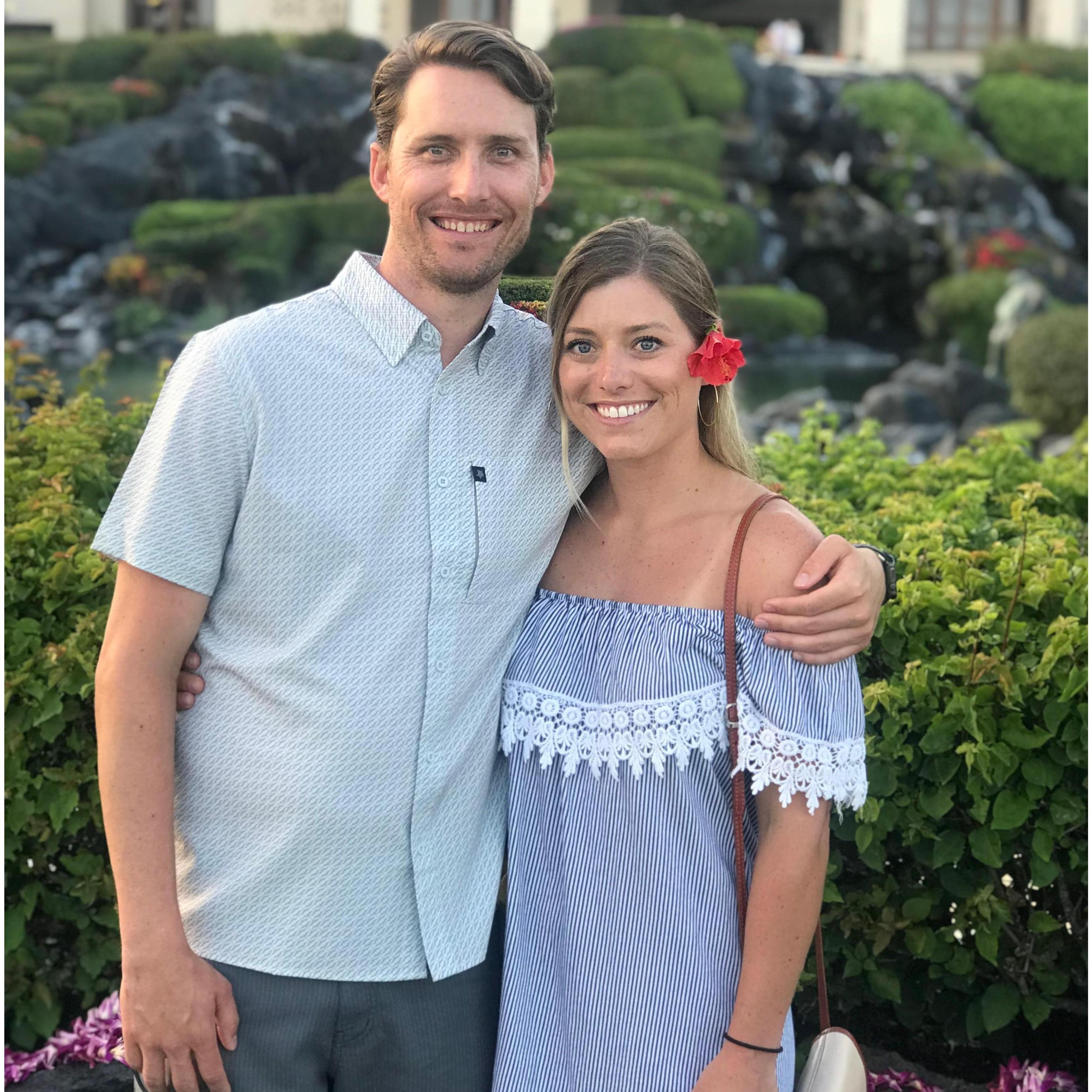Our first trip to Hawaii together.